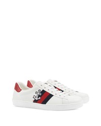 Gucci Ace Embroidered Low Top Sneakers