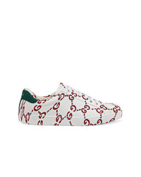 Gucci Ace Sneakers With Gg Print