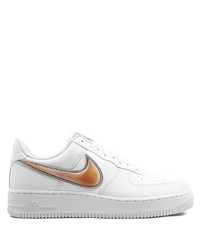 Nike Air Force 1 Low Oversized Swoosh Sneakers