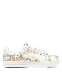 VERSACE JEANS COUTURE Baroque Pattern Print Sneakers