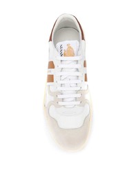 Lanvin Clay Low Top Leather Sneakers