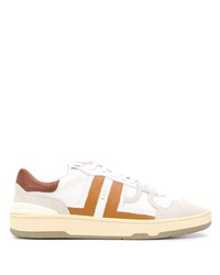Lanvin Clay Low Top Leather Sneakers
