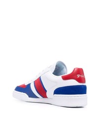 Polo Ralph Lauren Colour Block Low Top Leather Sneakers