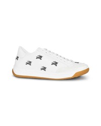 Burberry Equestrian Knight Embroidered Sneakers