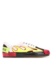 Palm Angels Flame Low Top Sneakers