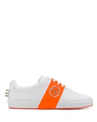 Philipp Plein Hexagonal Logo Low Top Sneakers