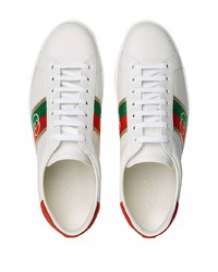 Gucci Leather Ace Sneakers
