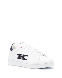 Kiton Logo Low Top Sneakers
