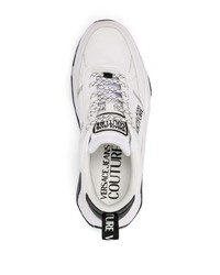 VERSACE JEANS COUTURE Logo Print Lace Up Sneakers