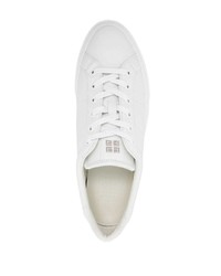 Givenchy Logo Print Leather Low Top Sneakers