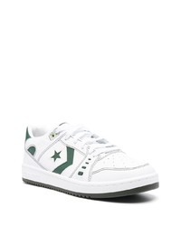 Converse Logo Print Leather Sneakers