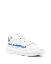 Karl Lagerfeld Logo Print Low Top Sneakers