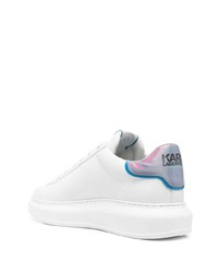 Karl Lagerfeld Logo Print Low Top Sneakers