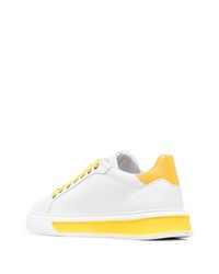 Roberto Cavalli Logo Print Low Top Sneakers