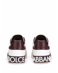 Dolce & Gabbana Logo Print Portofino Sneakers