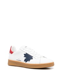 DSQUARED2 Low Top Almond Toe Sneakers