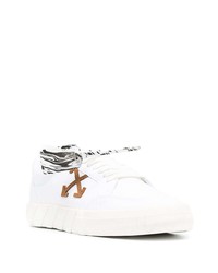 Off-White Low Top Vulcanized Sneakers