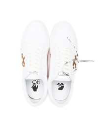 Off-White Low Top Vulcanized Sneakers