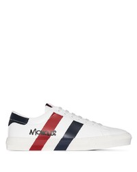 Moncler Montpellier Striped Logo Print Sneakers
