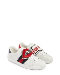 Gucci New Ace Embroidered Patch Sneaker