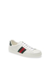 Gucci New Acesneaker In White Leather At Nordstrom