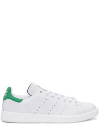 adidas Originals White And Green Stan Smith Og Boost Sneakers