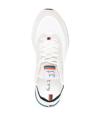 Paul Smith Panelled Logo Print Low Top Sneakers
