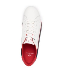 Armani Exchange Panelled Low Top Sneakers