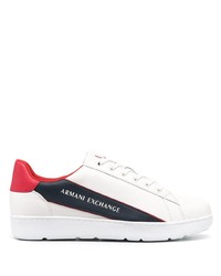 Armani Exchange Panelled Low Top Sneakers