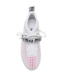 Miu Miu Perforated Sneakers