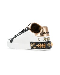 Dolce & Gabbana Portofino Crown Sneakers