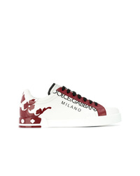 Dolce & Gabbana Printed Portofino Sneakers
