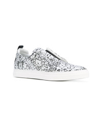 Pierre Hardy Printed Sneakers