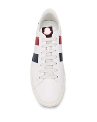 Moncler Striped Low Top Sneakers