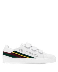 Etro Striped Panel Low Top Sneakers