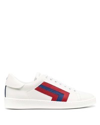 Valextra Super 3 Striped Sneakers