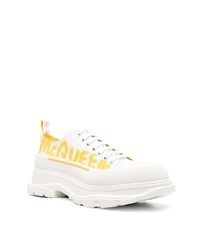 Alexander McQueen Tread Slick Flatform Sneakers