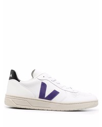 Veja V 10 Leather Low Top Sneakers