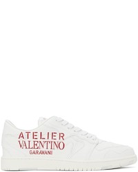 Valentino Garavani White 07 Camouflage Edition Low Sneakers