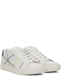 Ps By Paul Smith White Abstract Rex Sneakers