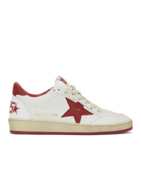 Golden Goose White B Sneakers