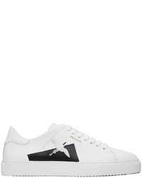 Axel Arigato White Black Taped Bird Sneakers