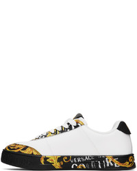 VERSACE JEANS COUTURE White Court 88 Sneakers
