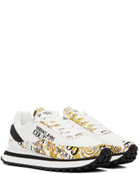 VERSACE JEANS COUTURE White Fondo Spyke Sneakers