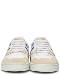 Lanvin White Leather Clay Sneakers