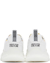VERSACE JEANS COUTURE White Levion Sneakers
