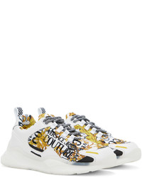 VERSACE JEANS COUTURE White Levion Sneakers