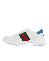Gucci White Nathane Sneakers