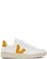 Veja White Yellow V 12 Sneakers