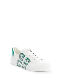 Givenchy X Josh Smith City Sport Sneaker In Whitegreen At Nordstrom